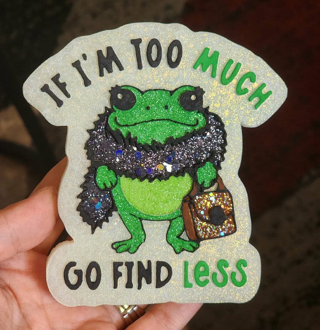 Unbothered Frog